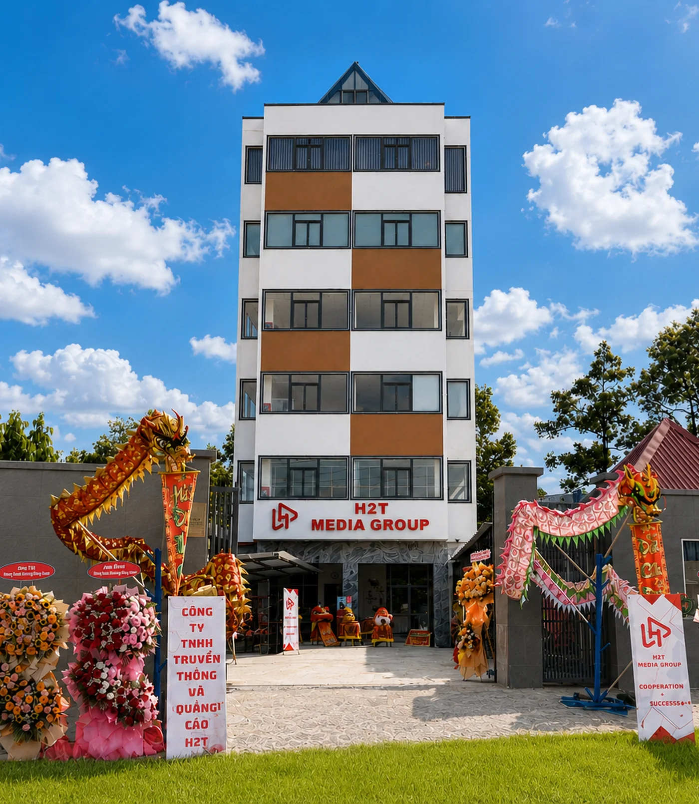 H2T Media Group office — Thuan Giao, Ho Chi Minh City