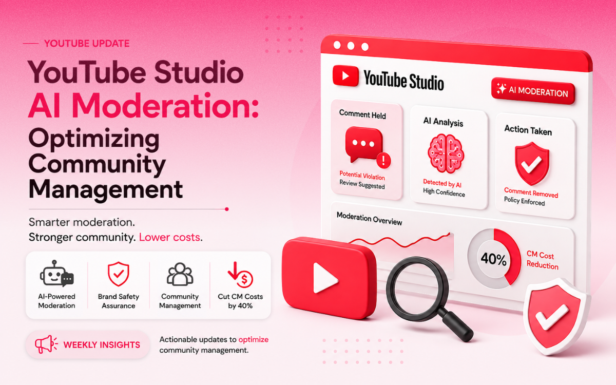 YouTube Studio AI Moderation