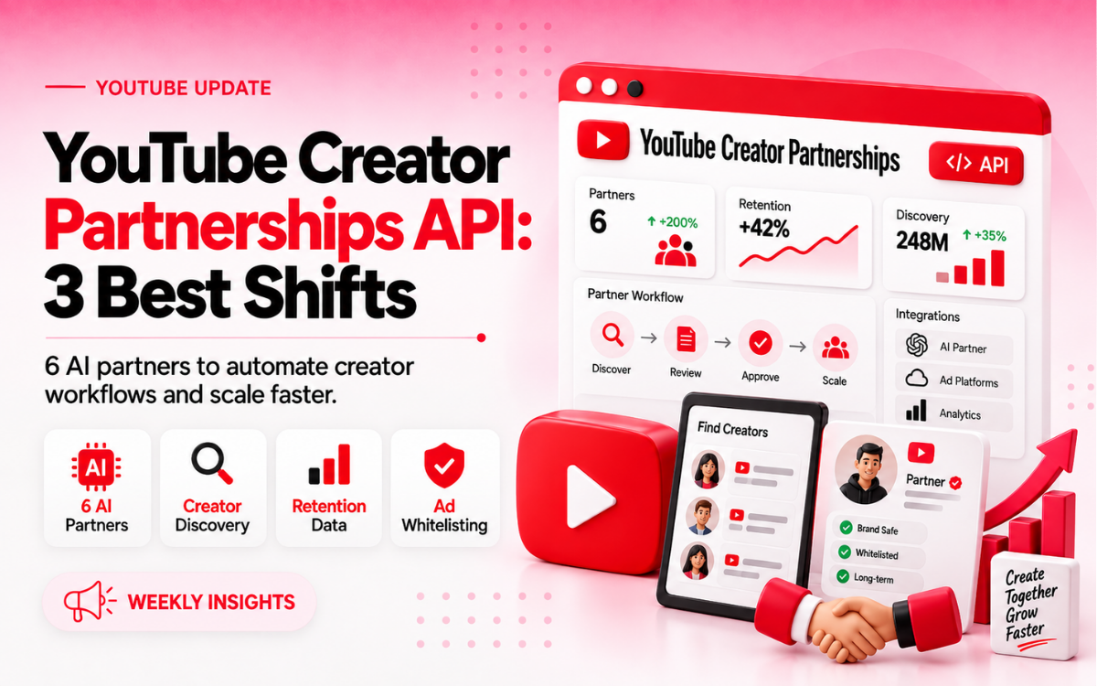 YouTube Creator Partnerships API