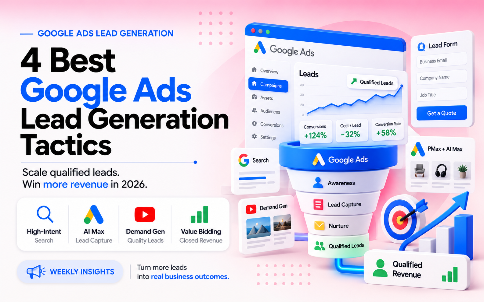 4 Best Google Ads Lead Generation Tactics to Win in 2026