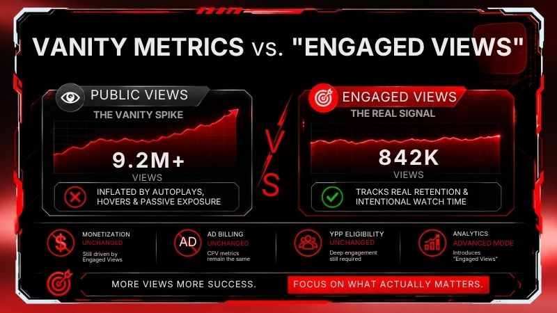 9.2M public views. 842K engaged views. Only one of these pays your bills 9.2M public views. 842K engaged views. Only one of these pays your bills