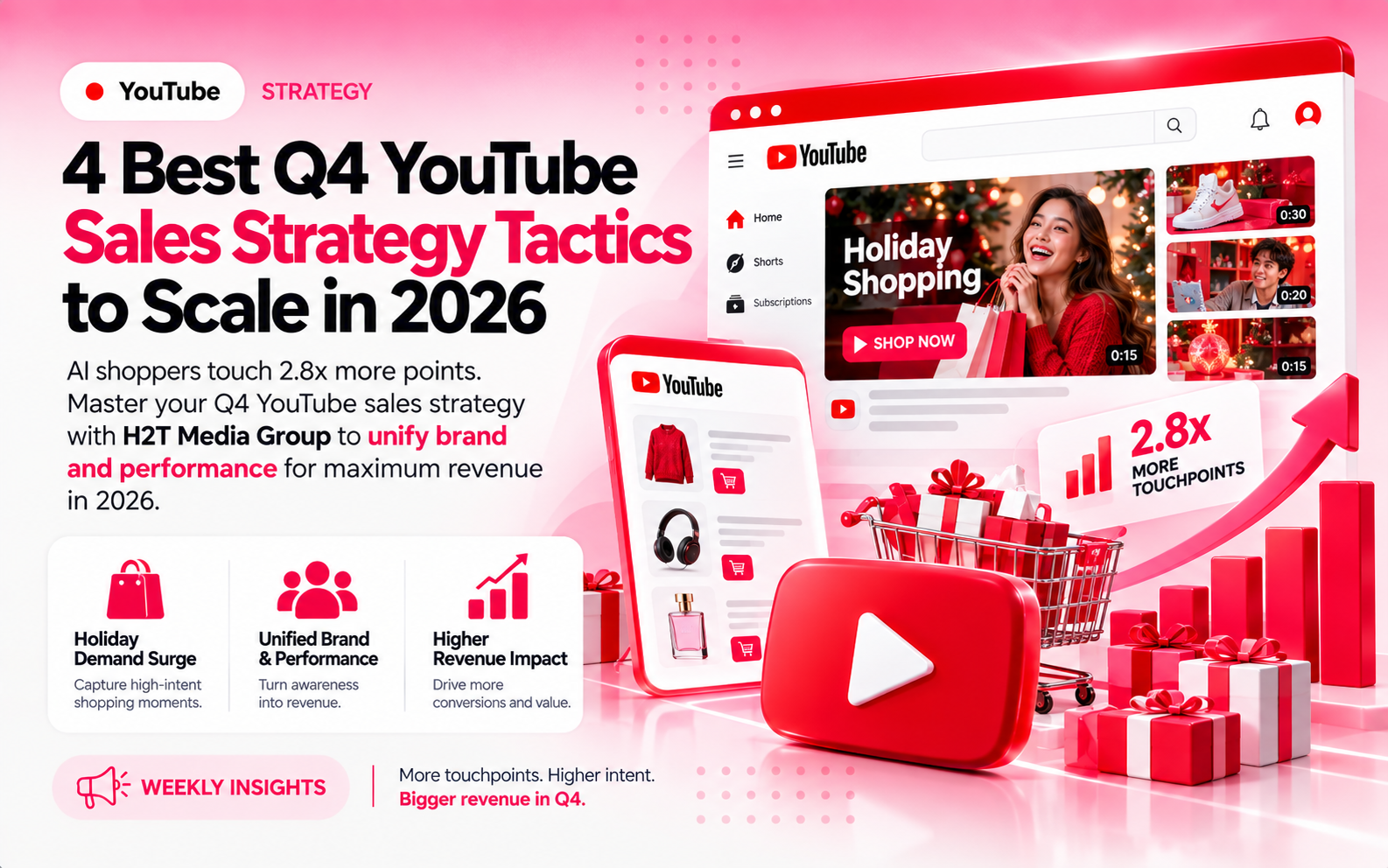 4 Best Q4 YouTube Sales Strategy Tactics to Scale in 2026